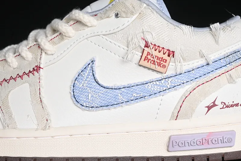 All Categories Air Jordan Jordan Series Basketball Shoes Air Jordan 1 Low Air Jordan 1 Low AJ1 Joe 1 Panda Prank Lead the Dream Lian Lizhi Mi Blue Retro Basketball Shoes FZ5046-041